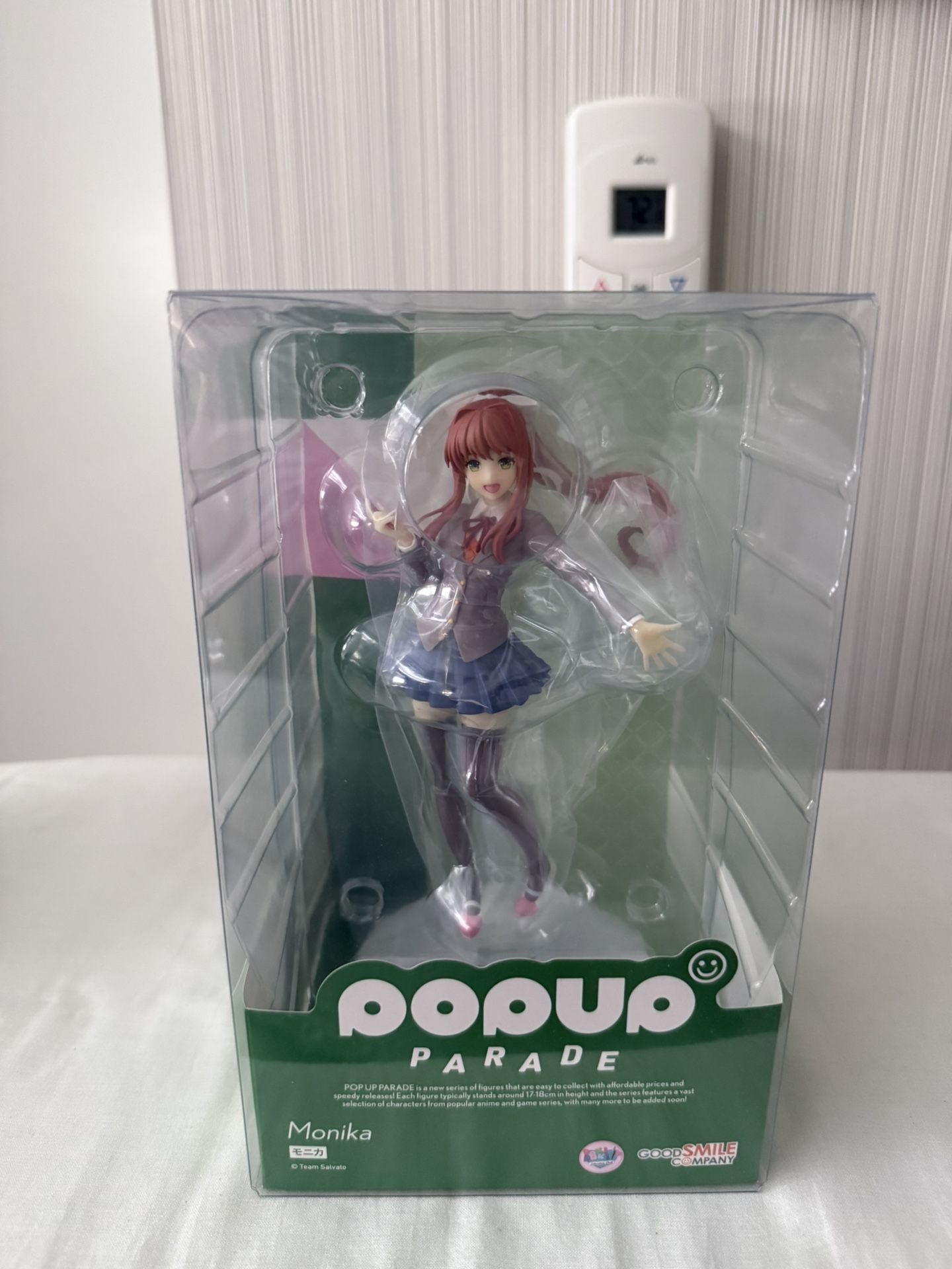 Unopened Good Smile Figurine Monika DDLC Doki Doki Literature Club Anime