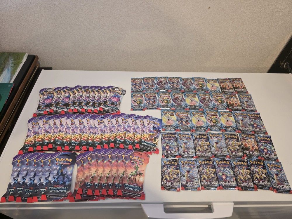 Sleeved/loose Pokémon Packs Non-tampered Or Weighted
