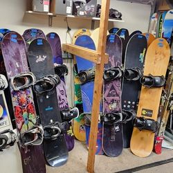 Snowboard With Bindings 