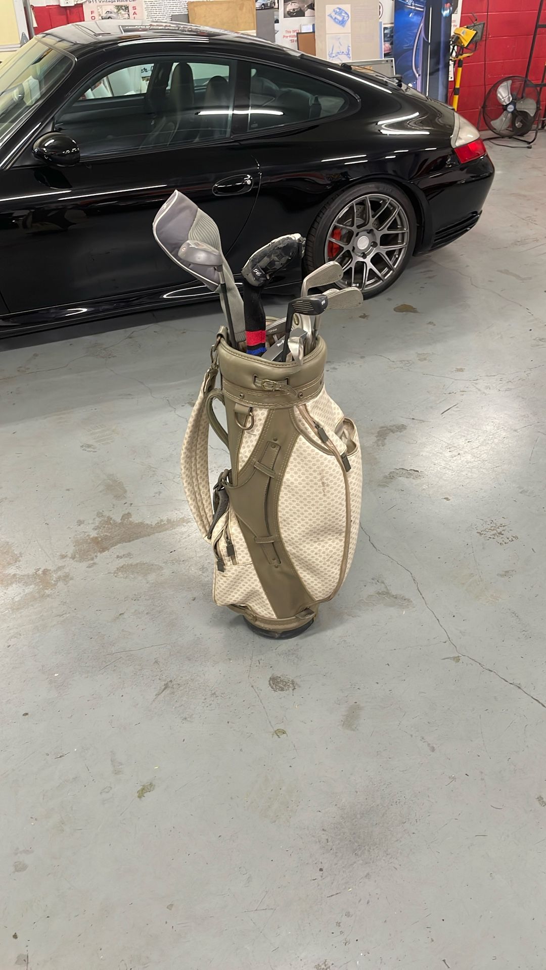 Vintage golf club set