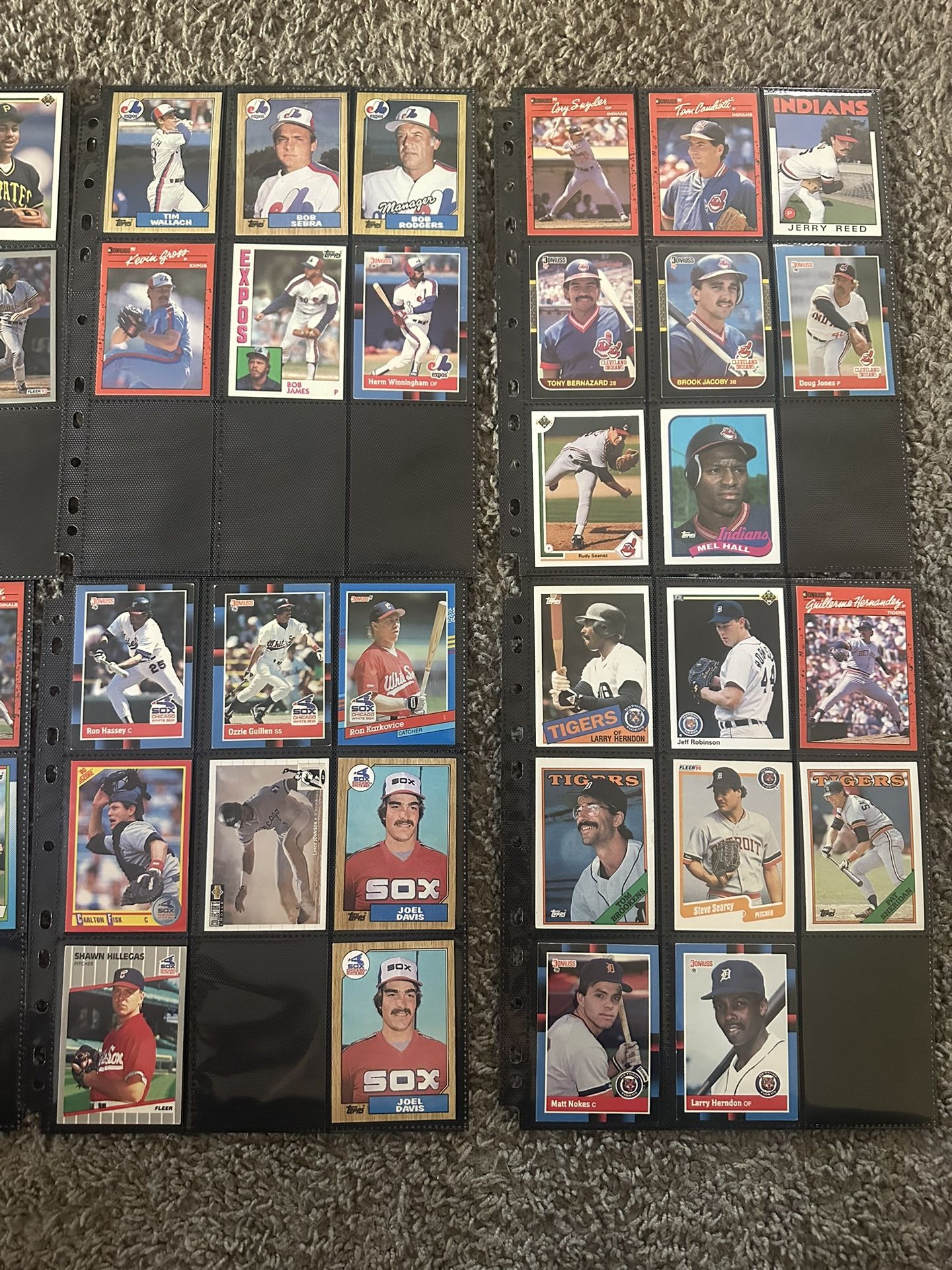 Baseball cards