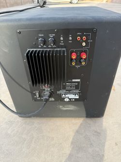 TruAudio CS-12 Powered 12” Home Theater Subwoofer