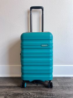 Antler 22” Turquoise Hardside Spinner Luggage Suitcase Bag