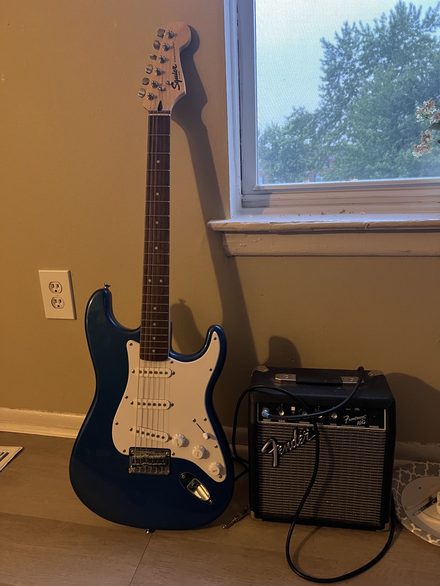 guitar and amp