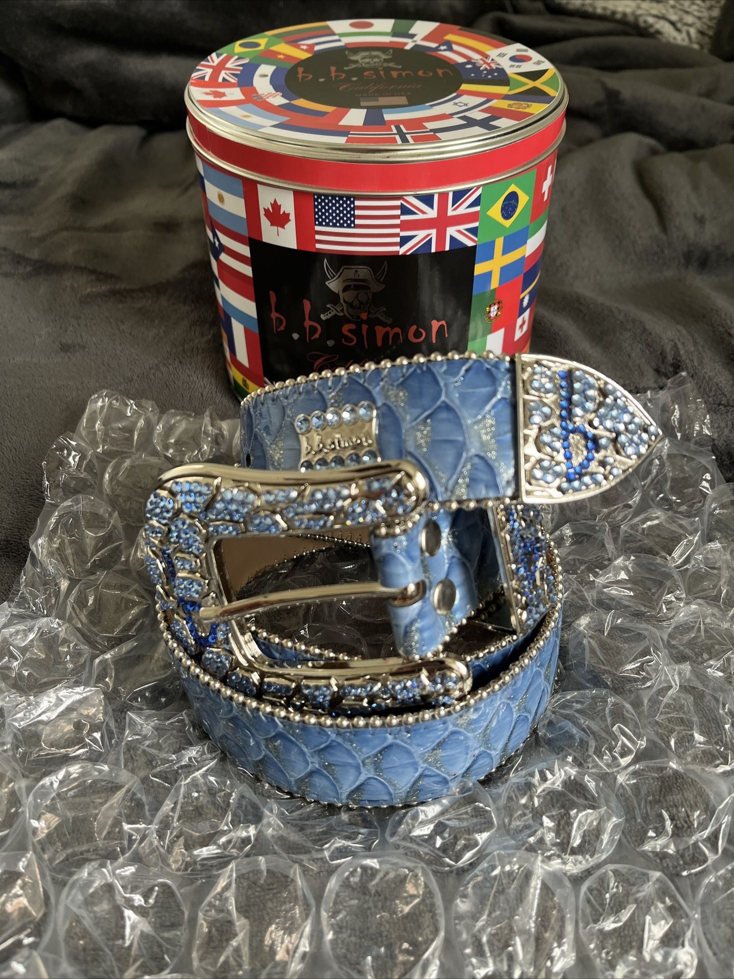 Bb Simon Belt Blue for Sale in Long Beach, CA OfferUp