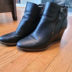 Soul Naturalizer Haley Wedge Boot Black 8.5