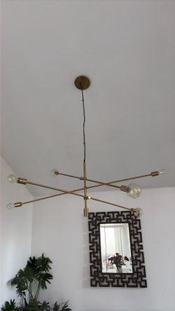 West elm Sputnik Chandelier