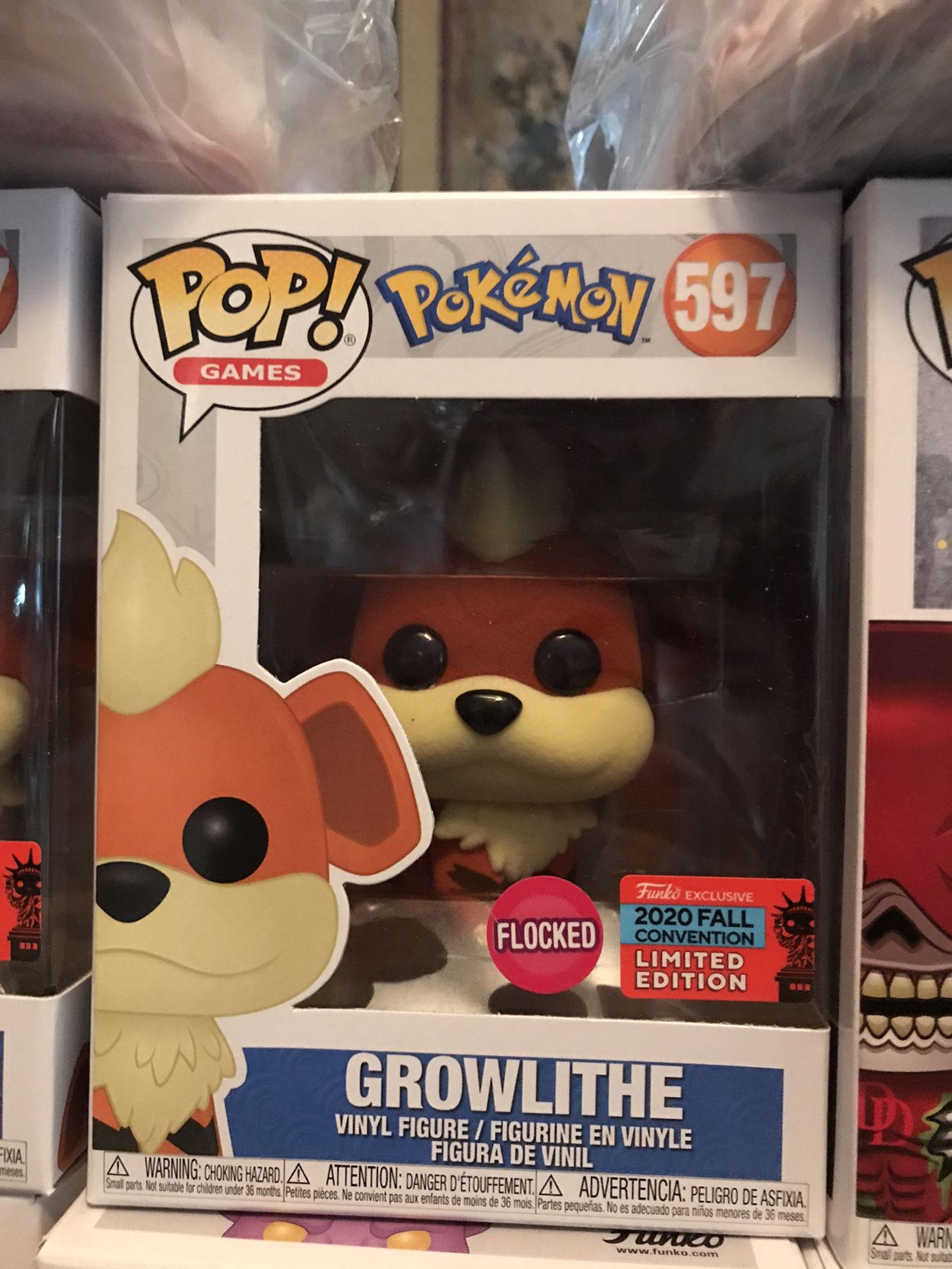 Pokemon Growlithe Funko POP
