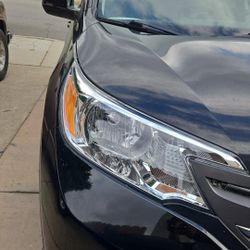 Honda Crv 2.4 Front Headlights Use But Good 