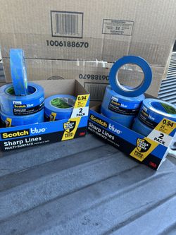 3M Blue Painters Tape 0.94 Inch $2 each Roll