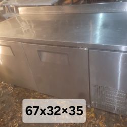 Stainless Steel Industrial Lowboy Reach In Refrigerator
