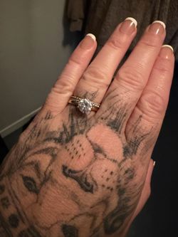 Size 7 wedding set