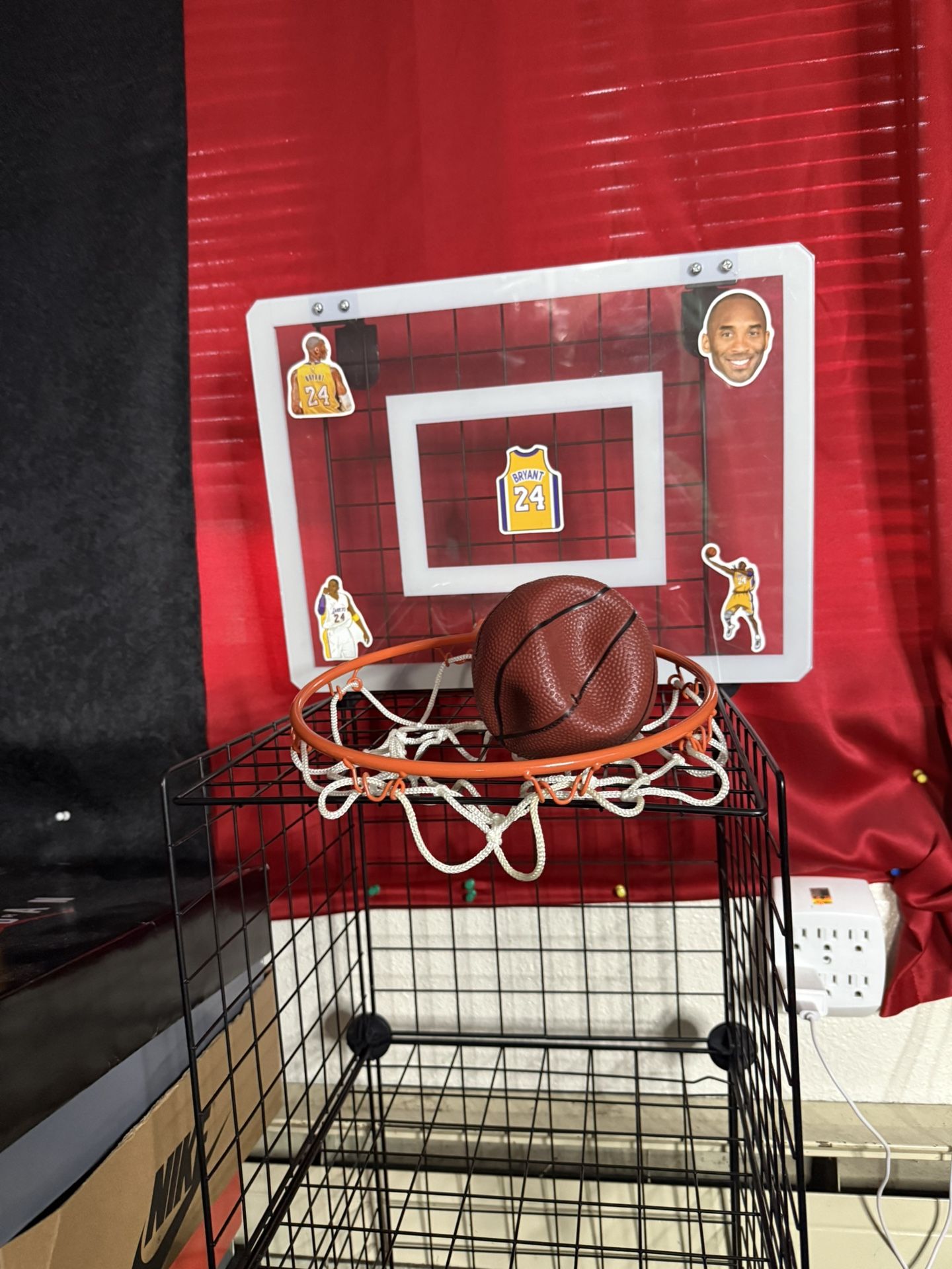 Kobe Glass Basketball Hoop