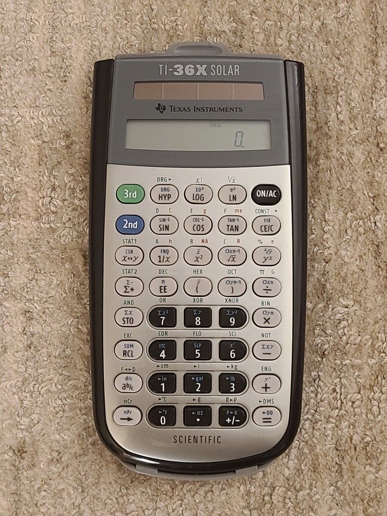 Texas Instruments TI-36X Solar Calculator