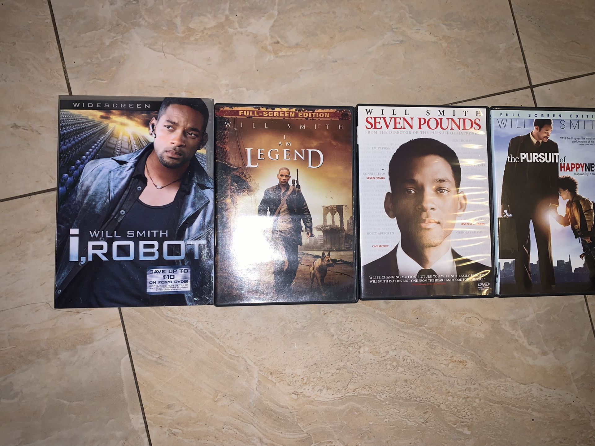 4 Will Smith Movies On DVD