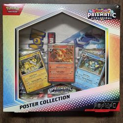 Pokemon Prismatic Evolutions Poster Collection ✨ (3 Packs) 