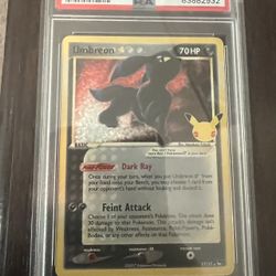 Pokemon Umbreon PSA 10