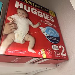 Diapers size 2