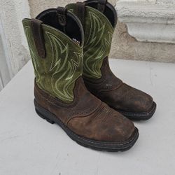 Size 10.5 Ariat Work Boots Steel Toe