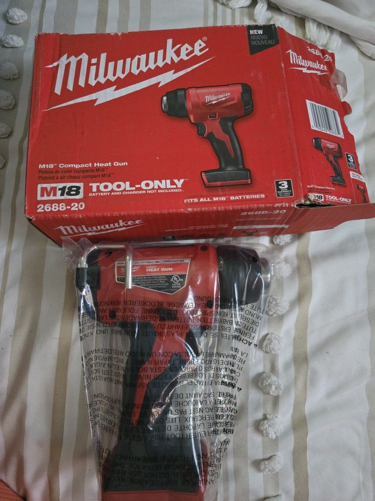 Milwaukee M18 Compact Heat Gun *TOOL ONLY*