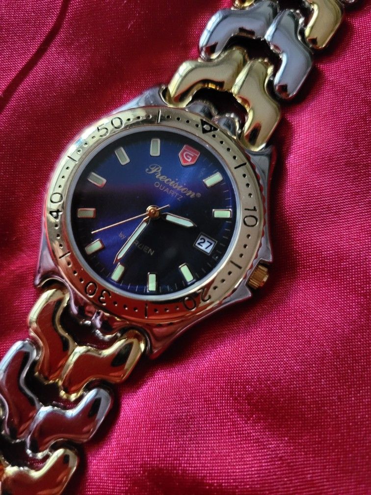 ⚡️RARE MINT Vintage Gruen Watch GP5016 Men's Quartz Watch