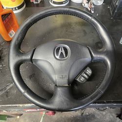 Acura rsx type s 2003 oem steering wheel clean parts