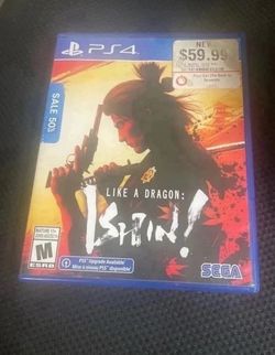 Like a Dragon: Ishin! PS4