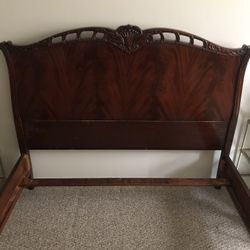 Mahogany Full Bed Frame