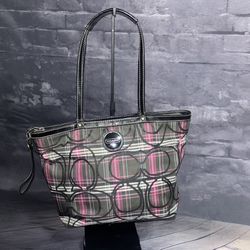 Coach Glitter Poppy Tote