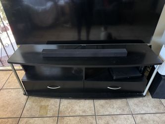 Black TV Stand / Entertainment Center