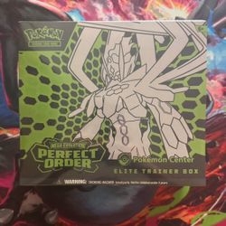 Pokemon Perfect Order Elite Trainer Box(Pokemon Center)