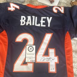 Champ Bailey Jersey 12x pro bowler