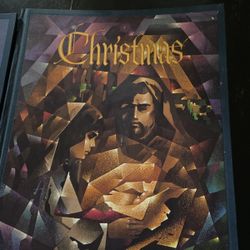 Set of six Christmas book