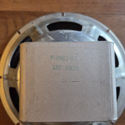 CTS Guitar Speakers 1969