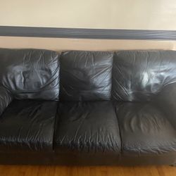Free leather Sofa