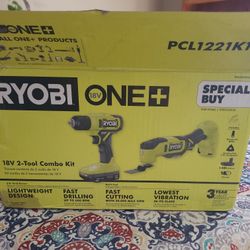 Ryobi Drill And Oscillating Tool 