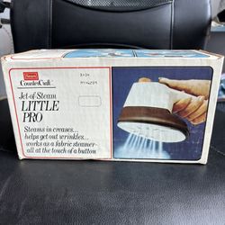 Vintage Sears Counter Craft Little Pro Steamer NIB