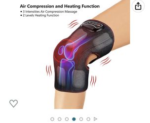 Quinear Knee Massagerswith Heat And Compression. New Thumbnail