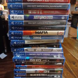 Ps4 Games PlayStation 4 