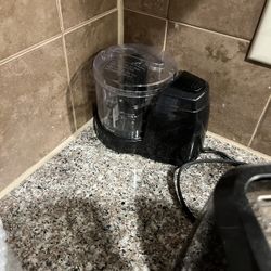 Mainstays 1.5 Cup, One-Touch Pulse , Mini Food Chopper, Black