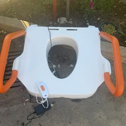 Electric Toilet Lift Seat – VOCIC (Adjustable, Elderly/Disabled Assist)