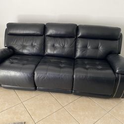 Leather Couch 