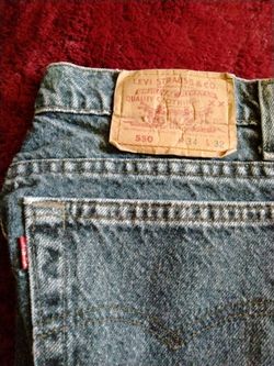 550 34-32 black acid wash vintage Levis