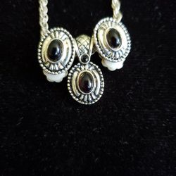 Earrings & Necklace Set