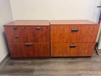 File cabinets, office furniture, chairs, etc