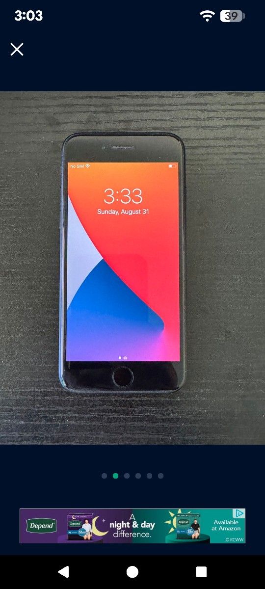 iPhone SE 2nd Gen 64 gb Mint Condition Unlocked (94% battery health)