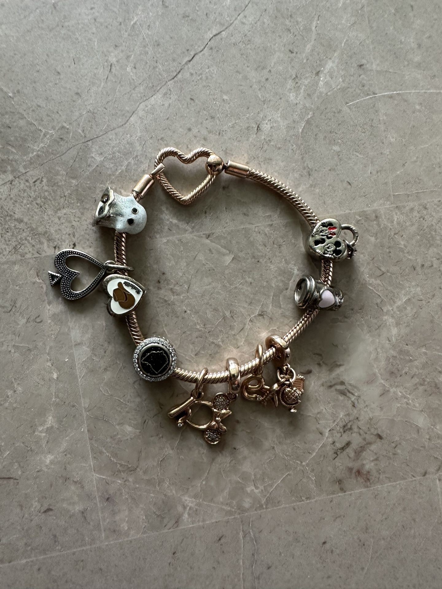 Pandora Bracelet With Charms