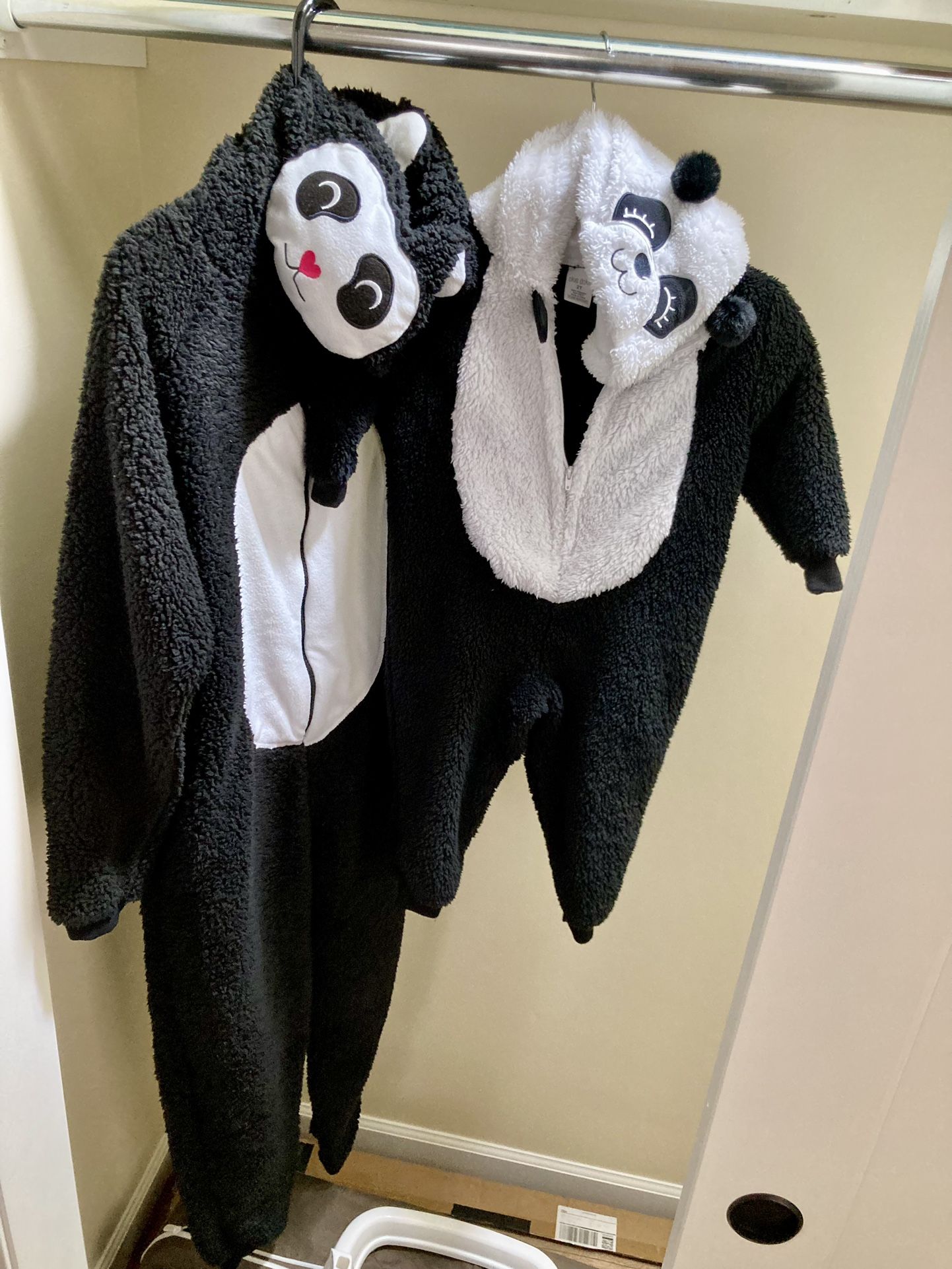 Mommy & toddler Panda Onesie set