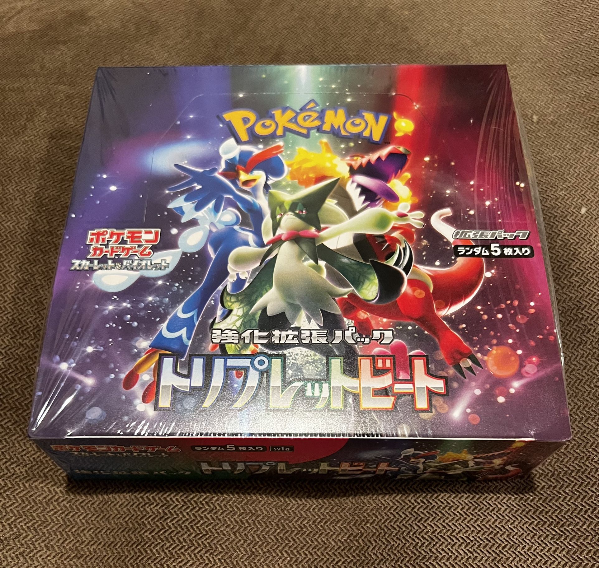 Triplet Beat Japanese Booster Box Scarlet & Violet Pokmon