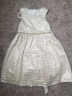 Gold sparkle dress size 6